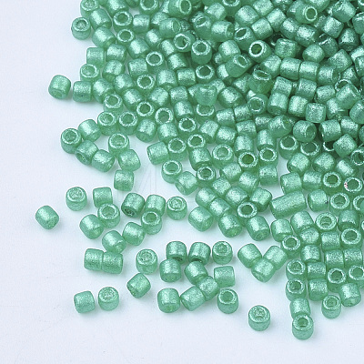 Pearlized Cylinder Seed Beads SEED-Q036-02A-E01-1