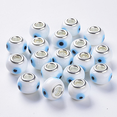 Handmade Lampwork European Beads LS-LAMP-S193-008F-1