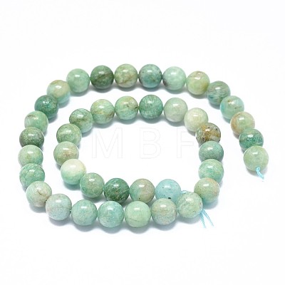 Natural Amazonite Beads Strands G-F632-25-01-1