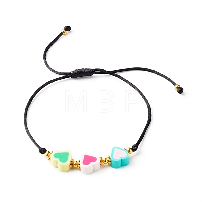 Adjustable Nylon Thread Cord Bracelets BJEW-JB06344-1