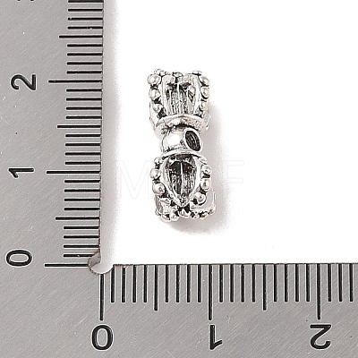 Tibetan Style Alloy Beads TIBE-Q090-56AS-1