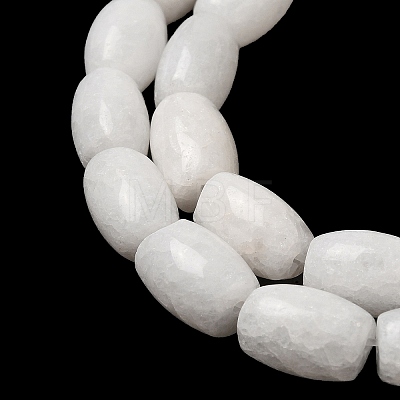 Natural Dyed White Jade Beads Strands G-M402-A01-11-1