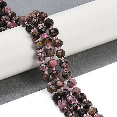 Natural Rhodonite Beads Strands G-H057-A12-01-1