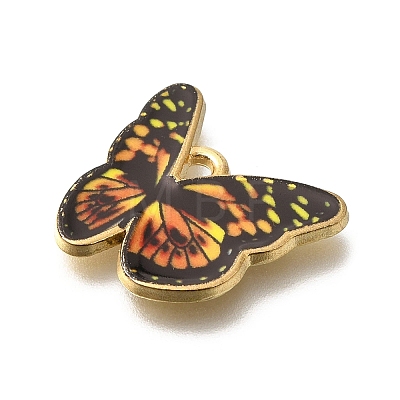 Alloy Enamel Pendants FIND-G078-35G-10-1