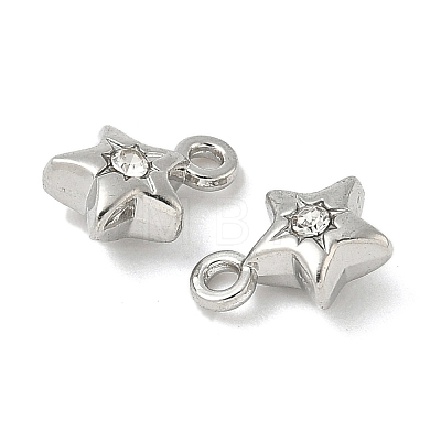 Alloy Rhinestone Pendants FIND-L025-05P-1