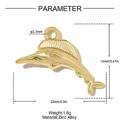 Zinc Alloy Pendants AL-OY001-19G-1