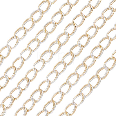 2M Aluminium Double Curb Chains CHA-TA0001-40-1