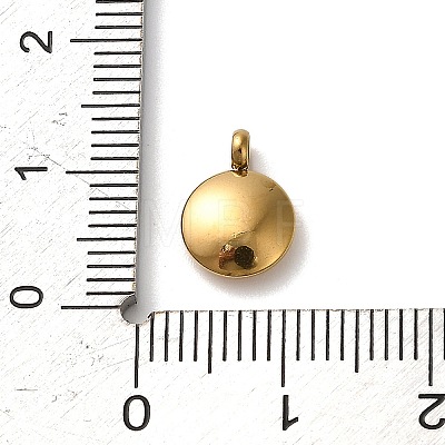 304 Stainless Steel Black Enamel Charms STAS-R009-01G-H-1