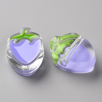 Transparent Enamel Acrylic Beads LS-X1-TACR-S155-003J-1