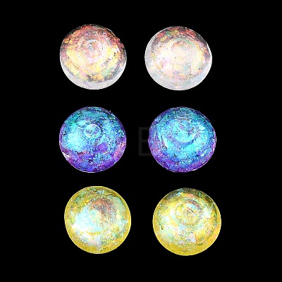 Resin Imitation Opal Cabochons RESI-H148-08A-1