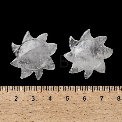 Natural Quartz Crystal Cabochons G-Q190-01B-1