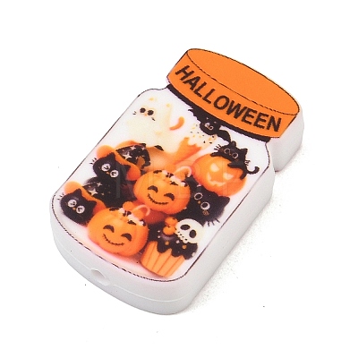 Printed Silicone Beads SL-CBADDB1-09G-1