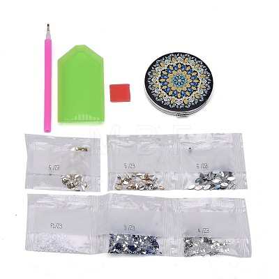 DIY Diamond Painting Stickers Kits For Plastic Mirror Making DIY-F059-39-1