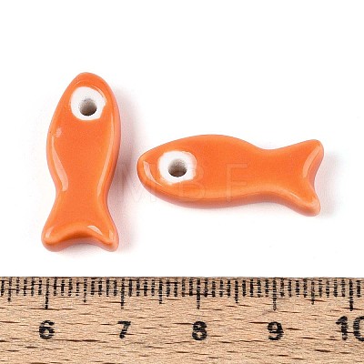 Handmade Porcelain Ceramic Beads PORC-T134-01C-1