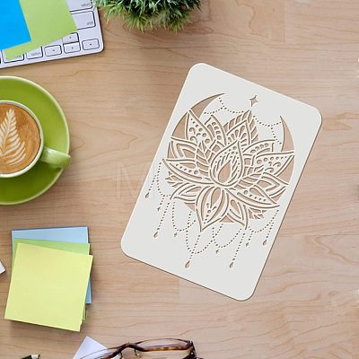 Large Plastic Reusable Drawing Painting Stencils Templates DIY-WH0202-224-1