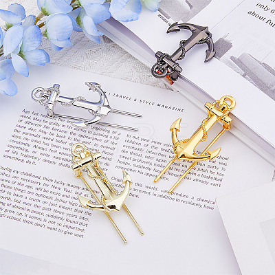 SUPERFINDINGS 4Pcs 4 Colors Alloy Bookmarks AJEW-FH0004-54-1