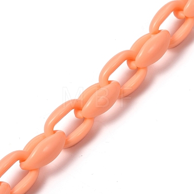 Handmade Acrylic Cable Chains AJEW-JB00690-1