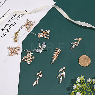 DIY Leaf Shape Jewelry Making Finding Kit DIY-CA0005-29-1