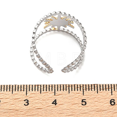 304 Stainless Steel Finger Rings RJEW-P170-02D-G-1