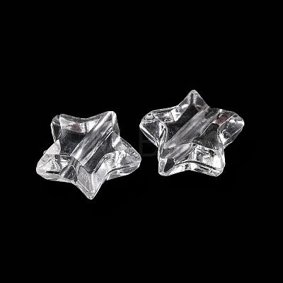 Transparent Acrylic Beads OACR-M011-06-1