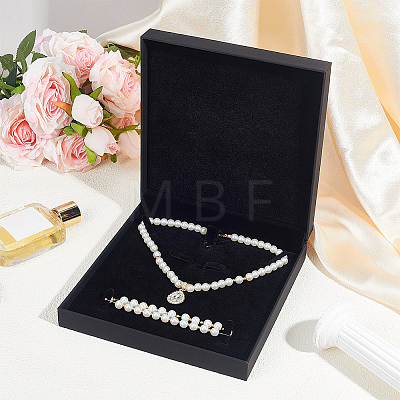 Plastic Jewelry Set Packing Boxes CON-WH0107-82-1