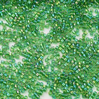 Transparent Colours Glass Seed Beads SEED-S042-14B-01-1