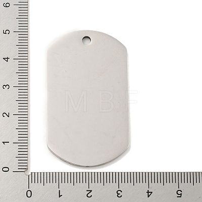 Non-Tarnish 201 Stainless Steel Pendants STAS-L079-01P-04-1