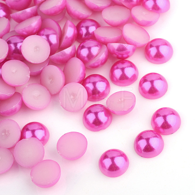 ABS Plastic Cabochons OACR-S012-3mm-M-1