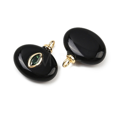 Natural Black Onyx(Dyed & Heated) Pendants KK-B157-42H-10-1
