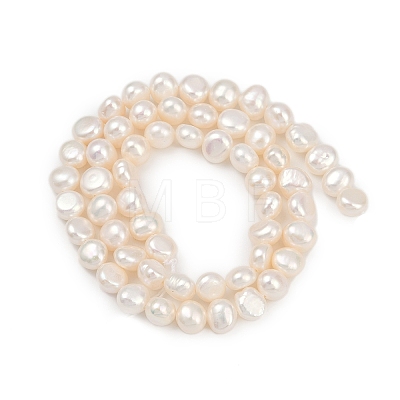 Natural Cultured Freshwater Pearl Beads Strands PEAR-P064-20A-06A-1