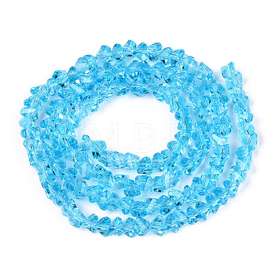 Transparent Glass Beads Strands LS-GLAA-N018-4mm-03-1