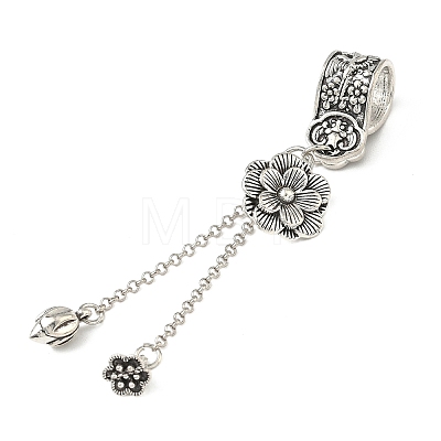 Tibetan Style Alloy Big Pendants FIND-H056-06AS-1