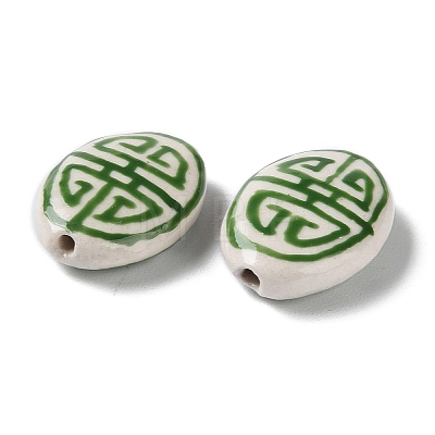 Handmade Porcelain Beads PORC-G011-01E-1