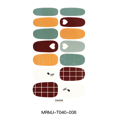 Full Cover Nail Art Stickers MRMJ-T040-008-1