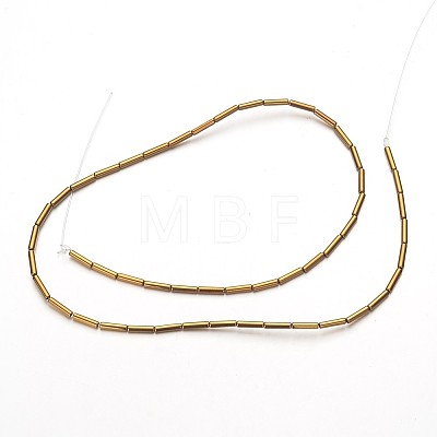 Electroplate Non-magnetic Synthetic Hematite Bead Strands G-F300-37B-03-1