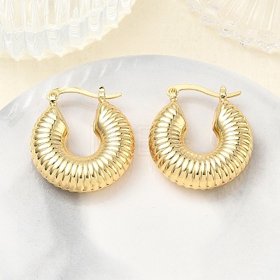 Brass Stud Earrings for Women KK-CBAD851-07G-1