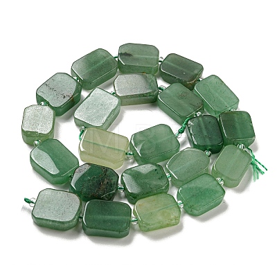 Natural Green Aventurine Beads Strands G-Z043-A02-01-1