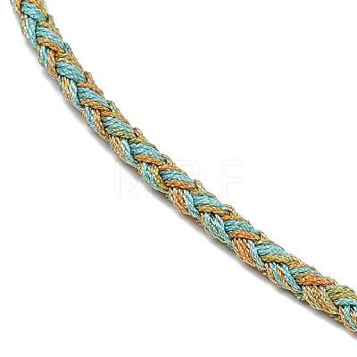 3.5MM Round Nylon Cotton Cord Necklace Making NJEW-C106-03RG-1