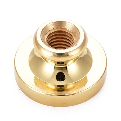 Brass Wax Sealing Stamp AJEW-F047-B04-1