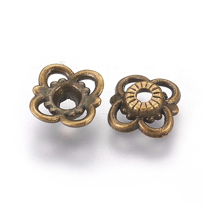 Tibetan Antique Bronze Metal Caps MLF1035Y-1