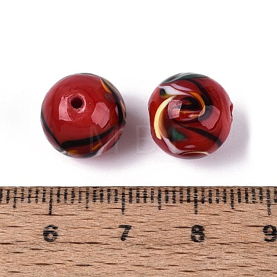 Handmade Lampwork Beads LAMP-Q039-05E-1