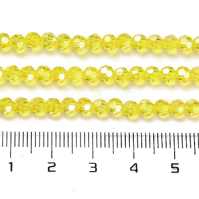 Transparent Glass Beads EGLA-A035-T4mm-B03-1