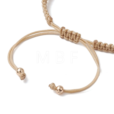 Polyester Braided Bead Bracelet Making AJEW-JB01250-03-1