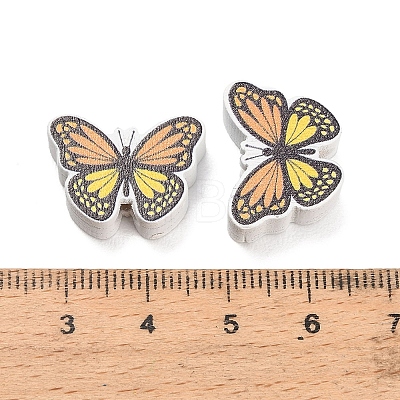 Printed Wood Beads WOOD-D289-02B-1