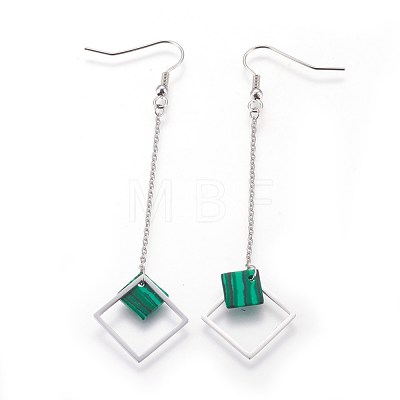 (Jewelry Parties Factory Sale)304 Stainless Steel Dangle Earrings EJEW-I223-04-1