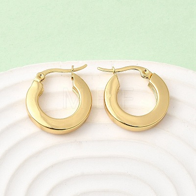 201 Stainless Steel Hoop Earrings EJEW-Z151-10G-02-1