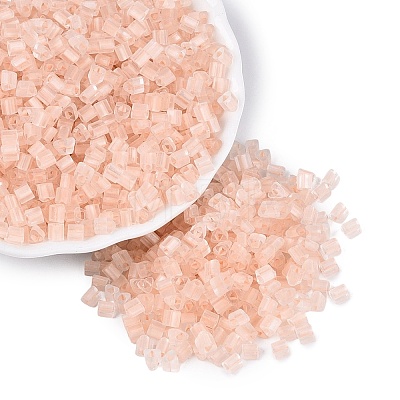FGB Grade A Frosted Glass Seed Beads SEED-Q040-04A-09-1