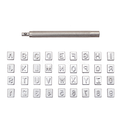 DIY Letter A~Z and Number 0~9 Stamping Punch Tool Set TOOL-PH0016-85-1