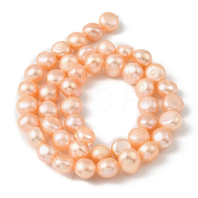 Natural Cultured Freshwater Pearl Beads Strands PEAR-P064-19J-01A-1