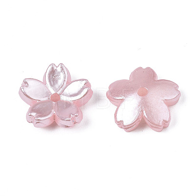 Acrylic Imitation Pearl Beads X-OACR-N012-002D-1